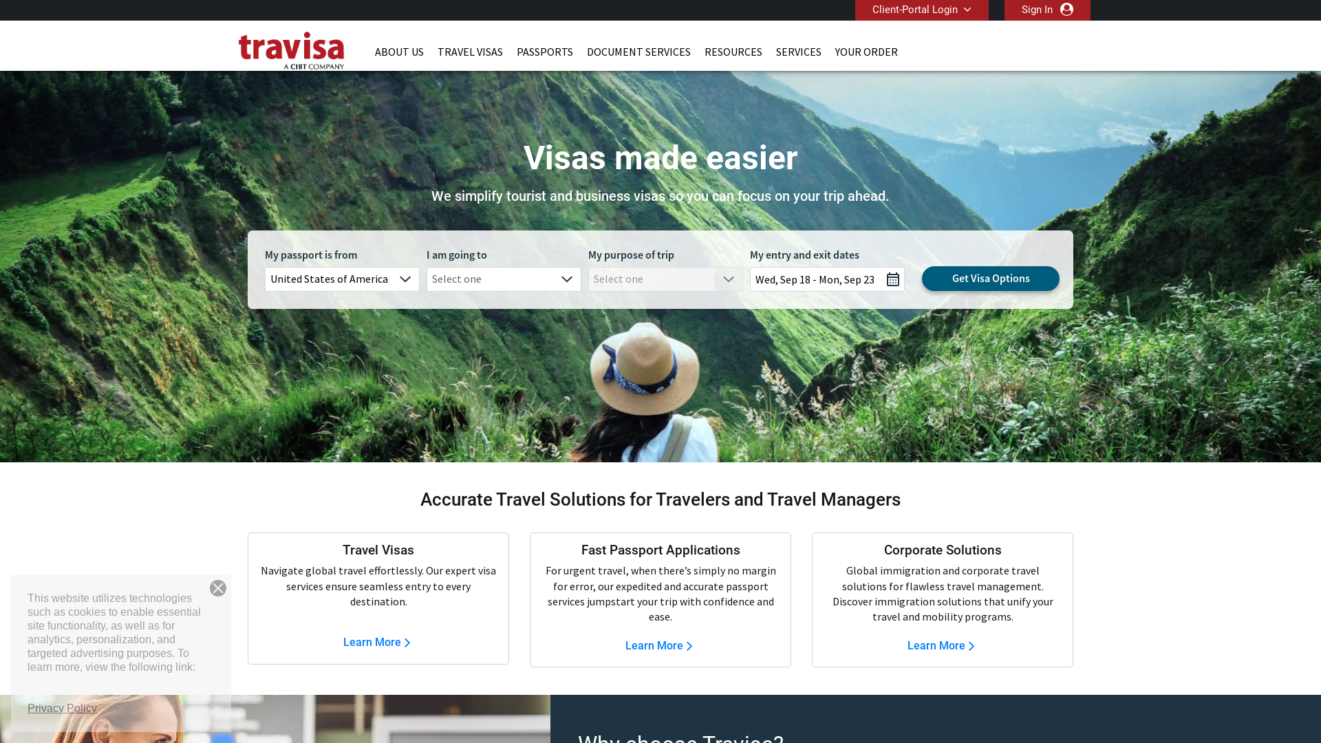 Travisa Visa Services, Inc.